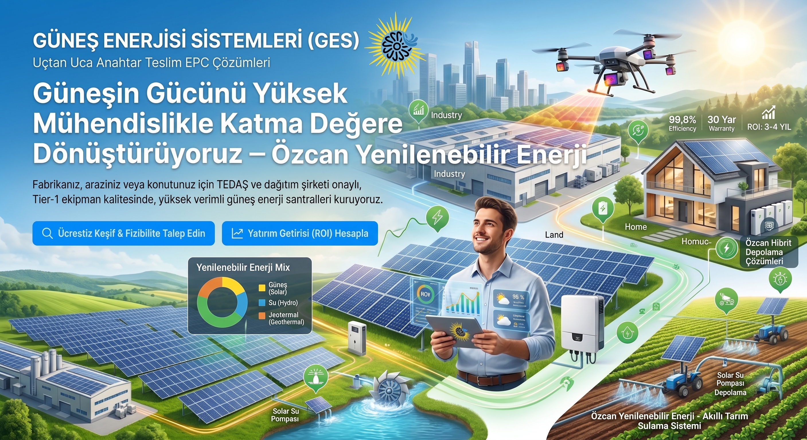Güneş Enerjisi Sistemleri (GES)