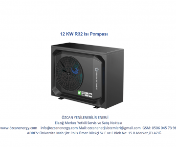 12 KW R32 Isı Pompası