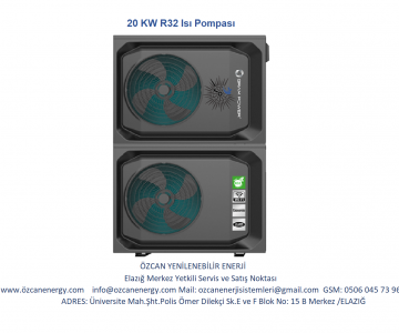 20 KW R32 Isı Pompası