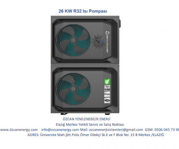 26 KW R32 Isı Pompası