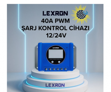 40A PWM ŞARJ KONTROL CİHAZI