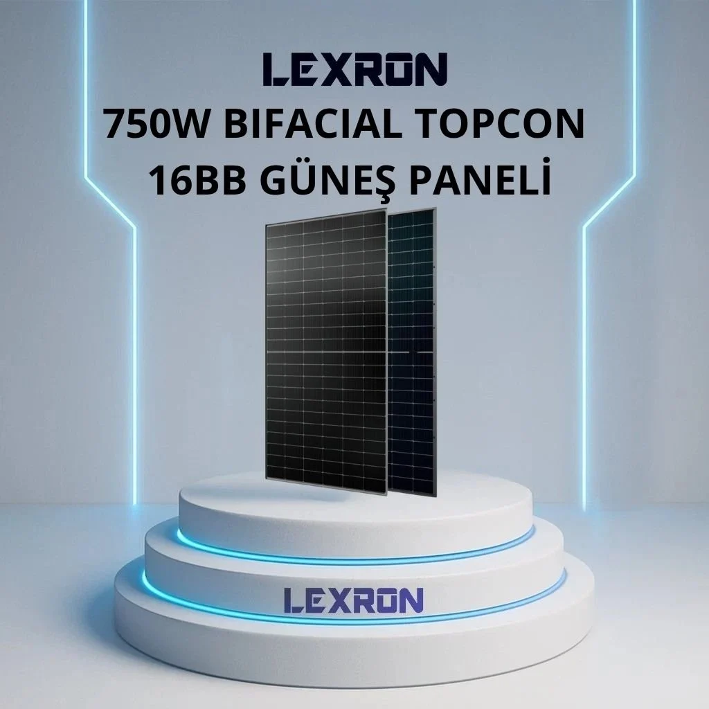 750W BIFACIAL 132 CELL 16BB HALF-CUT TOPCON GÜNEŞ PANELİ