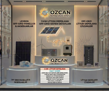 3 KW OFF GRİD SİSTEM PAKET 5