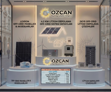 4.2 KW OFF GRİD SİSTEM PAKET 3