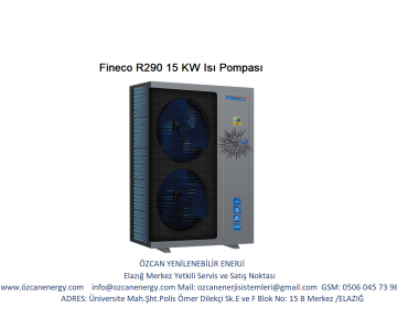 Fineco R290 15 KW Isı Pompası