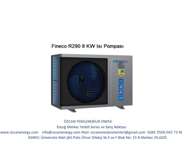 Fineco R290 8 KW Isı Pompası